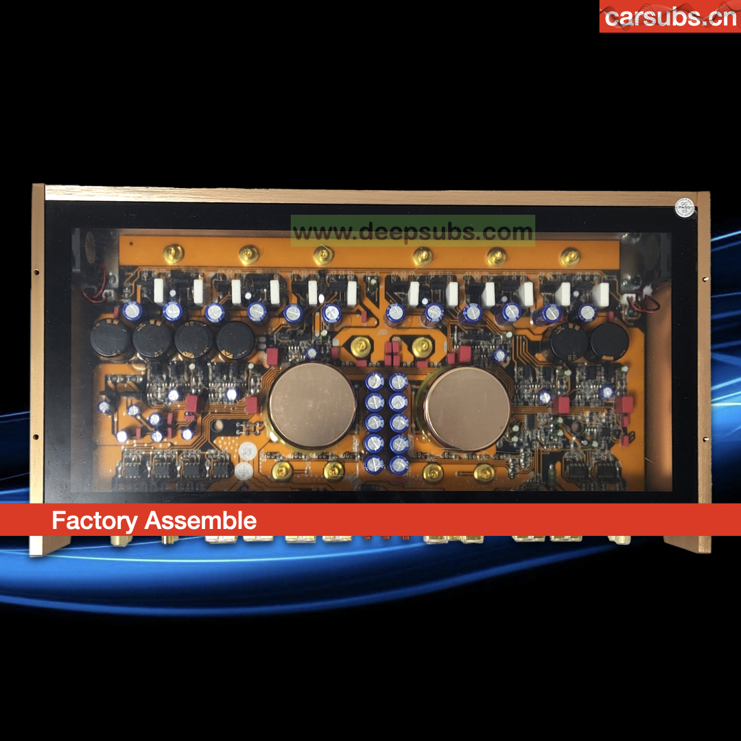 Sound Quality Car Stereo Amplifier 6 Channels RMS 200W 2 ohm Peak 8000W Full Range Car Amplifier Class AB - Image 3