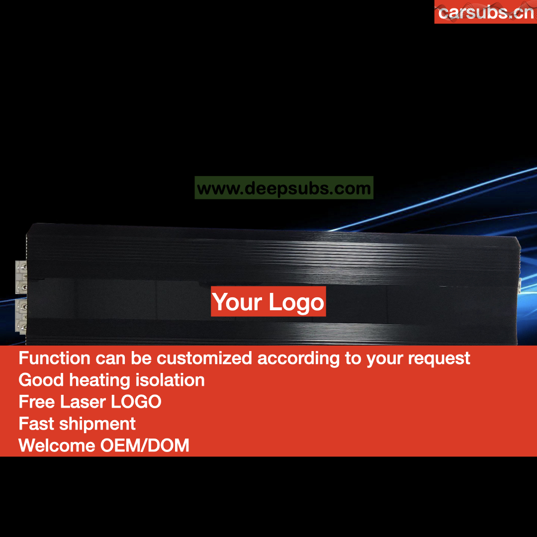 25K Brazilian Style 1 Ohm Car Subwoofer Amplifier 1CH 25000W Monoblock Peak 40000W Full Range Strong Bass Car Amplifier Class D - Image 2