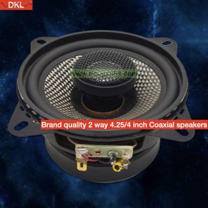 SQ Car Pickup Truck Van Fullrange Speaker 4.25 Inch 2 Way Swivel Tweeter Car Door Speakers RMS 30W 4" Car Coaxial Speakers