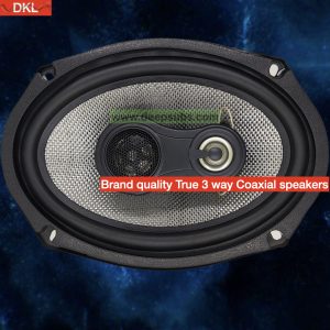 SQ Car Pickup Truck Van Fullrange Speaker 6*9 Inch True 3 Way Swivel Tweeter Car Door Speakers RMS 70W Car Coaxial Speakers