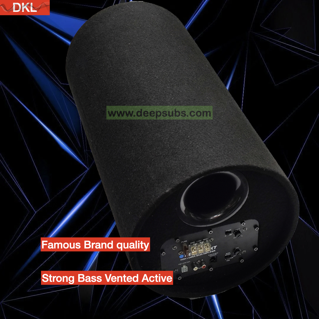 OEM Strong Bass Vented Car Tube Active Subwoofer 8 10 12 Inch Car Subwoofer with Amplifier - Image 5
