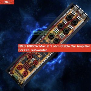 Korea PCB Board Car Subwoofer Amplifier RMS 10000W Class D 1 Ohm Strong Bass 10K Monoblock Car Amplifier