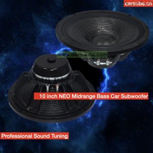 Sound Quality 10 Inch Car PA Subwoofer Speaker Neodymium Sub RMS 400W Midrange Bass Speaker 12" 800W Peak Neo Car Subwoofer