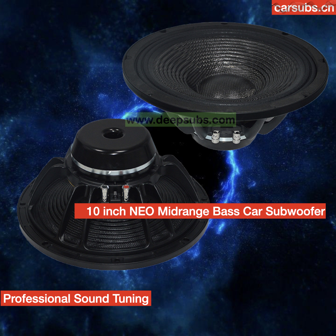 Sound Quality 10 Inch Car PA Subwoofer Speaker Neodymium Sub RMS 400W Midrange Bass Speaker 12" 800W Peak Neo Car Subwoofer
