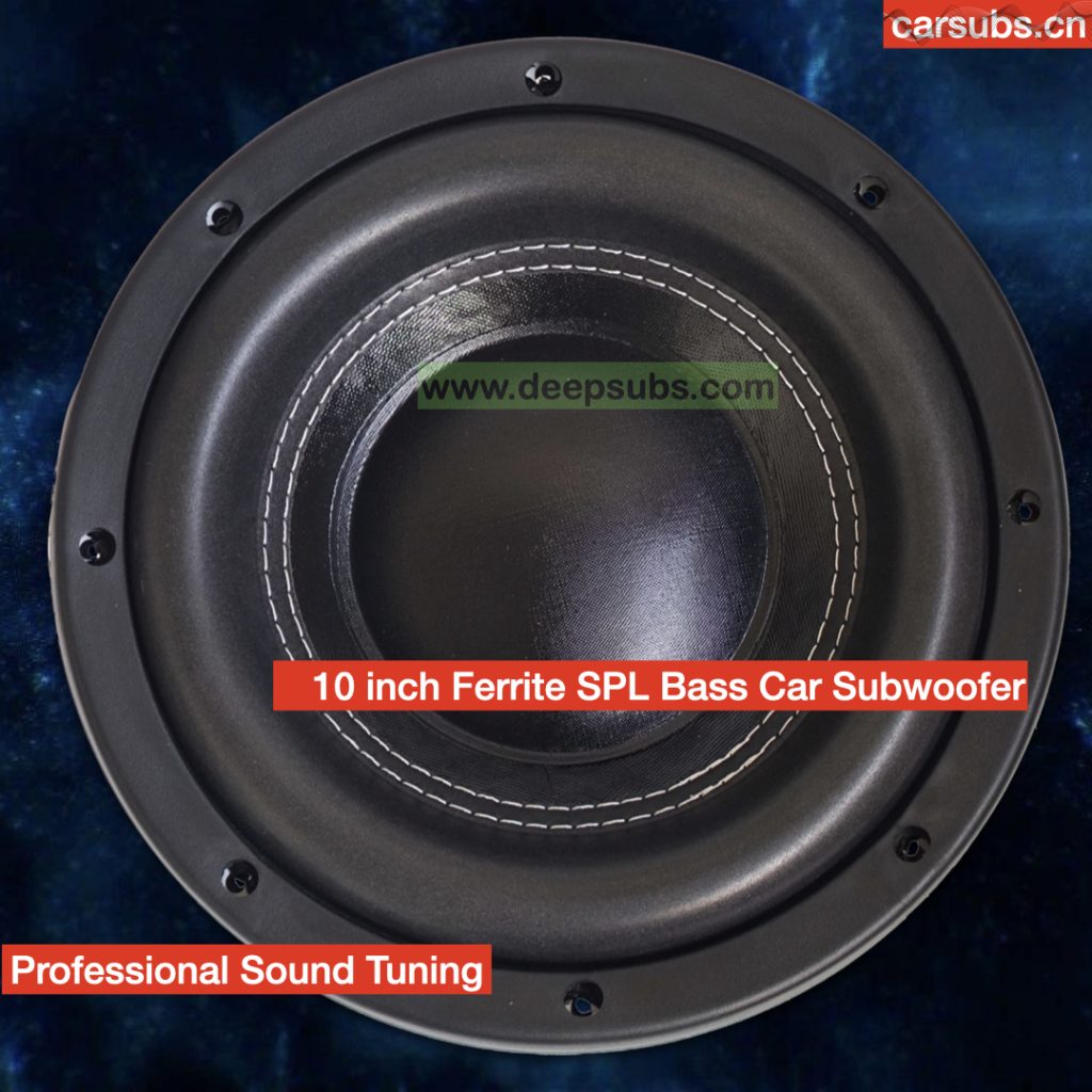 Car Stereo Subwoofer Speaker 10 Inch Sub RMS 800W Strong Punch Bass Speaker 1600W Peak 10" SPL Car Subwoofer
