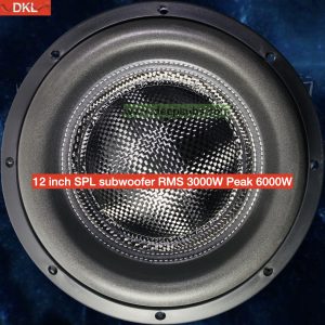 Car Subwoofer Speaker 12 Inch Competition Sub RMS 3000W Strong Punch Bass Speaker 12" 6000W Peak SPL Car Subwoofer