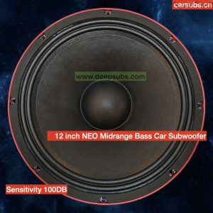 100DB Loud 12" Neodymium Car Bass Subwoofer Speaker RMS 400W Heavy Duty 12 Inch Peak 800W PA Car Subwoofer