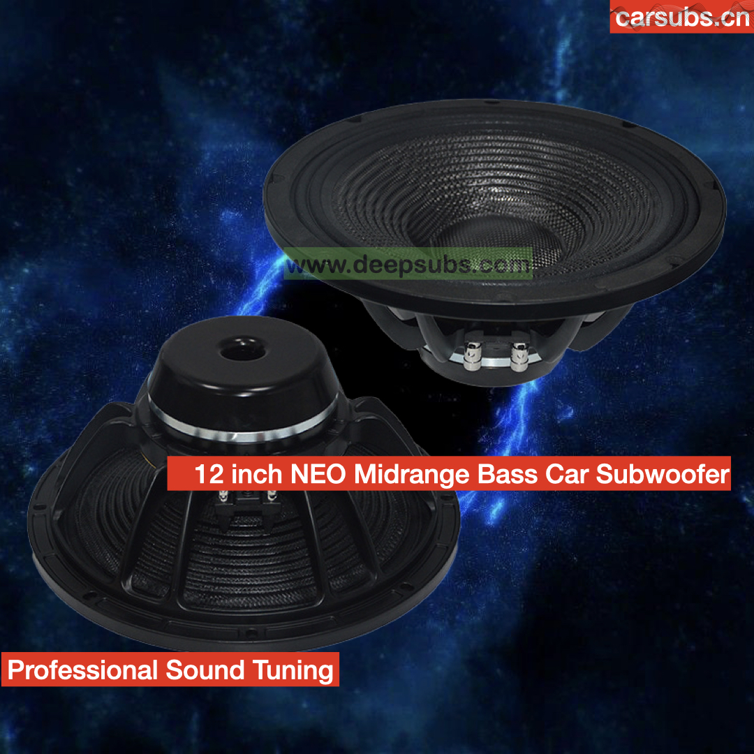 Sound Quality 12 Inch Neo Car Pa Subwoofer Speakers RMS 450W Midrange Bass 12" Neodymium Car Subwoofer Speakers 900W Peak
