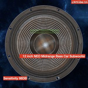 98DB Loud 12" Car Bass Subwoofer Speaker RMS 450W Loud Subwoofer 12 Inch 900W Peak PA Car Subwoofer
