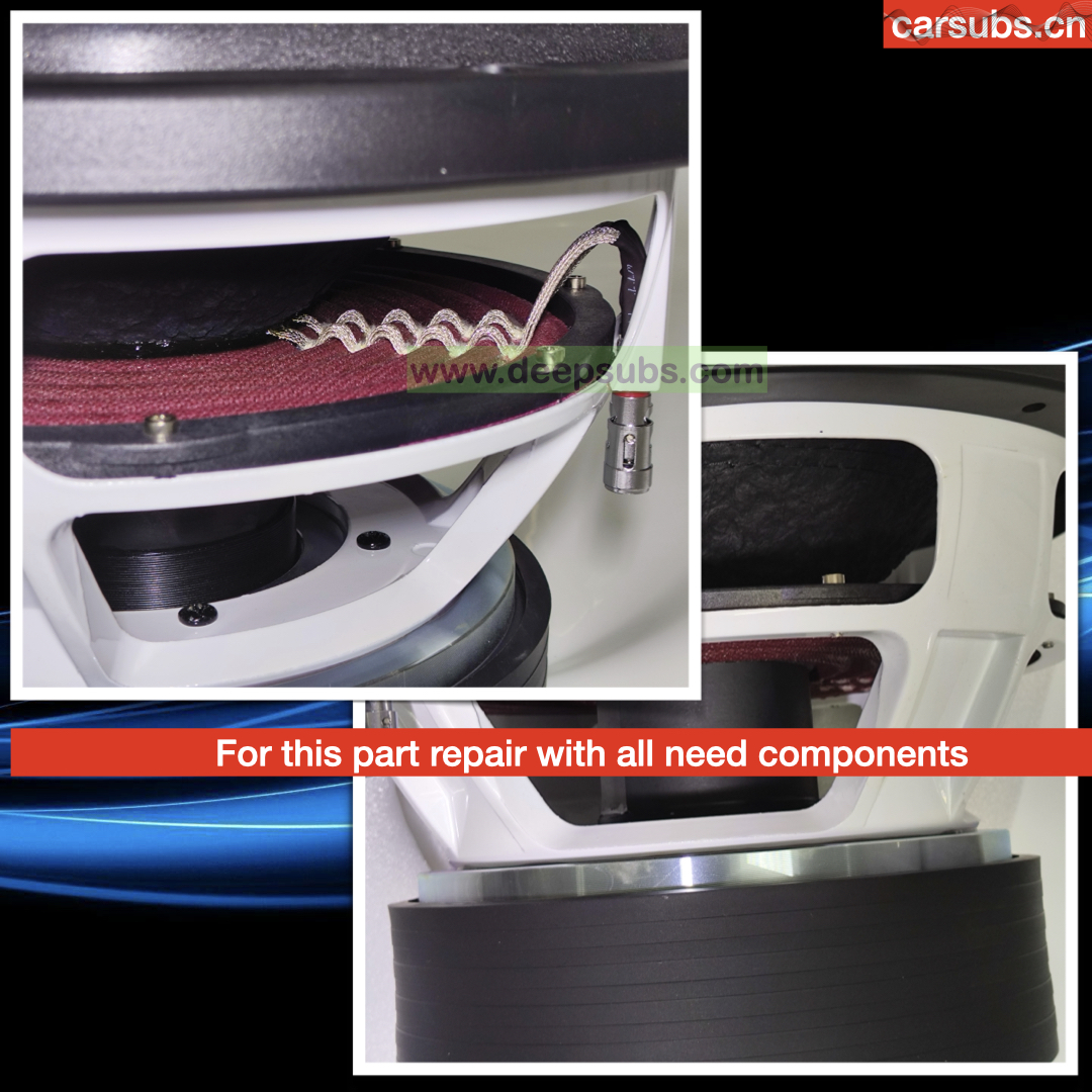 12 Inch Car Subwoofer Components Repair Kit Cone Voice Coil Set for Car Spl Subwoofer - Image 4