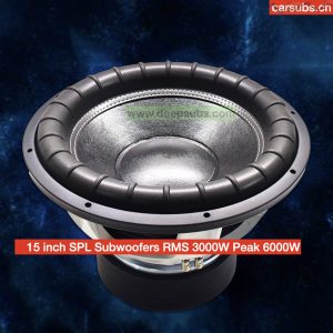 Car SPL Subwoofer Speaker 15 Inch Competition Sub RMS 3000W Strong Punch Bass Speaker 15" 6000W Peak SPL Car Subwoofer