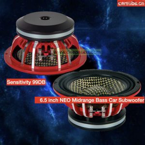 Sound Quality Car Subwoofer Neodymium Speaker 6 Inch RMS 200W Peak 400W Aluminium Alloy Baskt Midrange Bass 6.5" Car Speaker