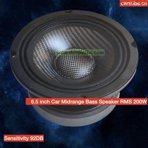 Sound Quality Car Subwoofer Speaker 6 Inch 92DB RMS 200W Peak 400W Midrange Bass 6.5" Car Speaker