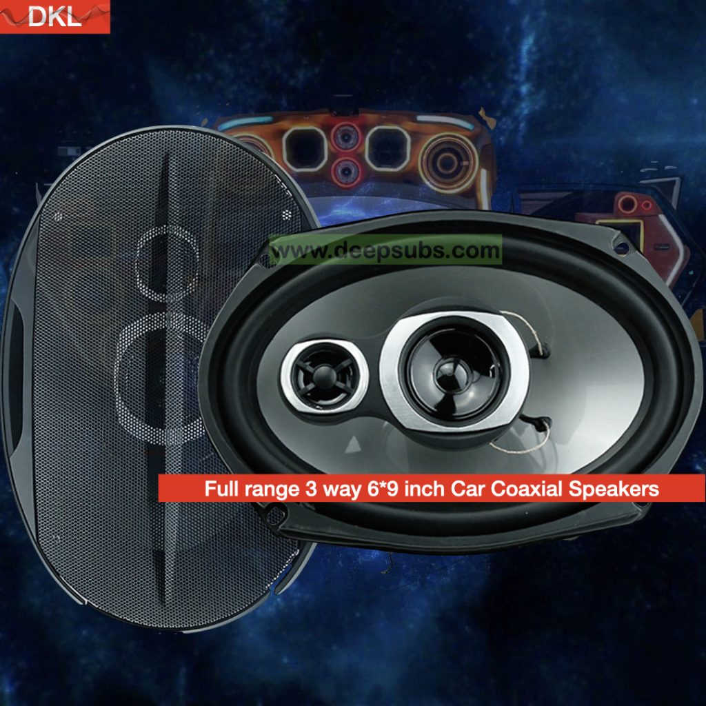 PL6943 Car Audio Subwoofer Speaker 6*9 Inch 4-way Full Range Door Speakers Strong Bass Car Coaxial Speakers