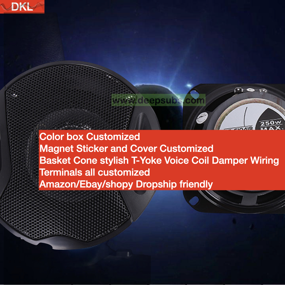 TS-1641 Car Audio Subwoofer Speaker 6 Inch 3 Way Full Range Door Speakers Strong Bass Car Coaxial Speakers - Image 3