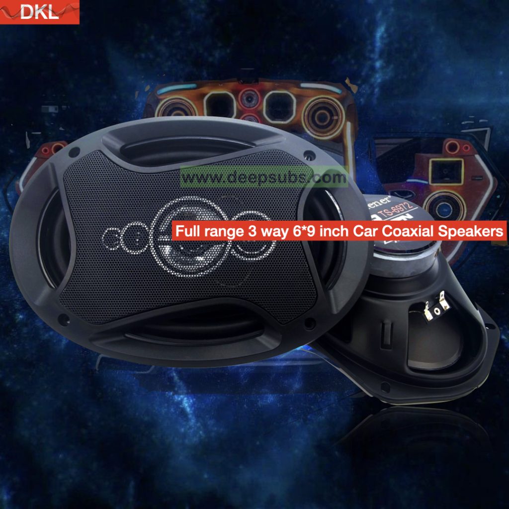 TS-6972 Car Audio Subwoofer Speaker 6*9 Inch 4-way Full Range Door Speakers Strong Bass Car Coaxial Speakers