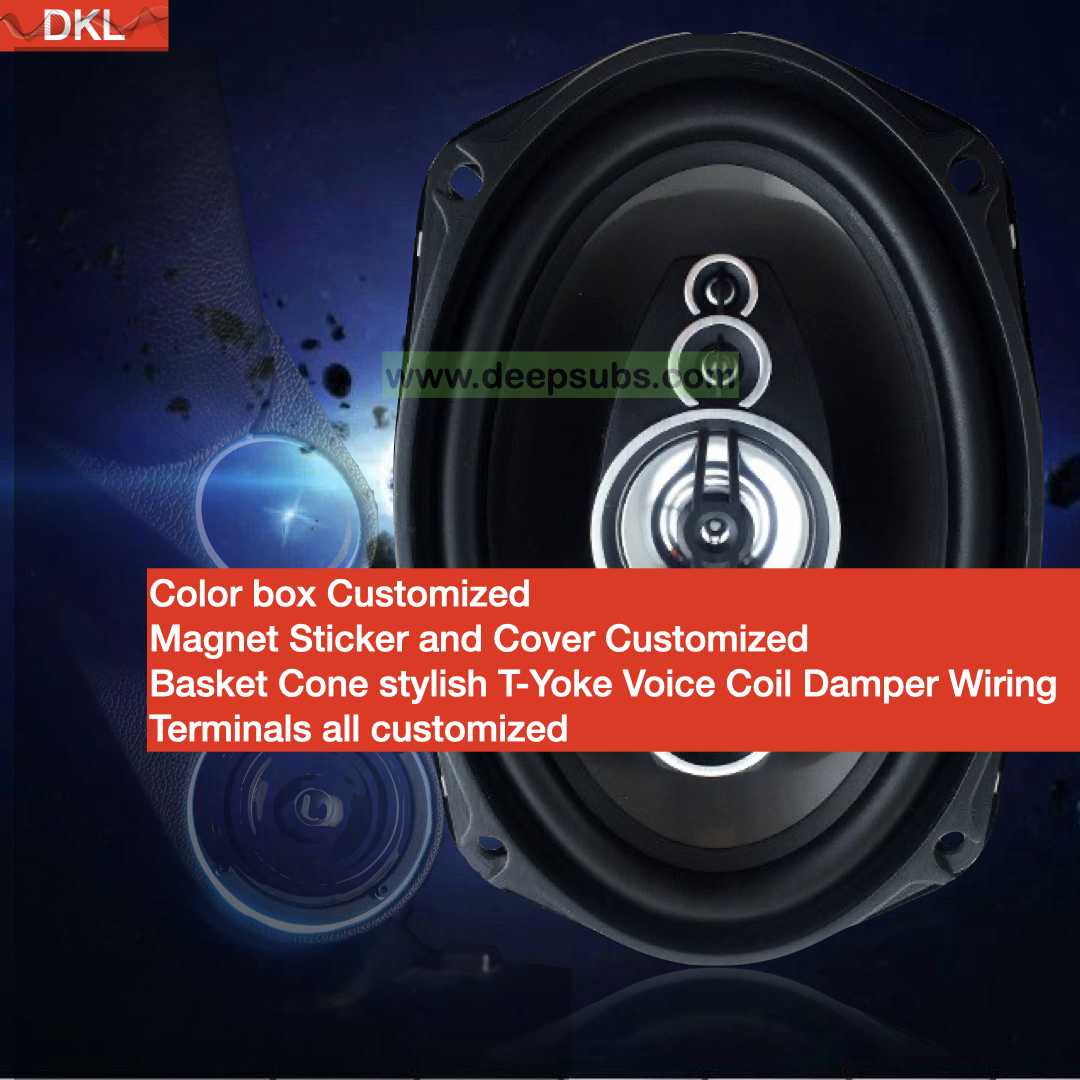 TS-6972 Car Audio Subwoofer Speaker 6*9 Inch 4-way Full Range Door Speakers Strong Bass Car Coaxial Speakers - Image 3