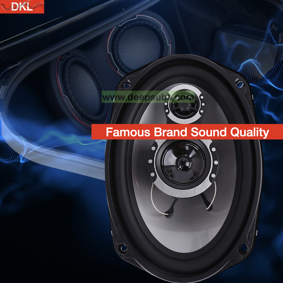 TS-G6941 Car Audio Subwoofer Speaker 6*9 Inch 3 Way Full Range Door Speakers Strong Bass Car Coaxial Speakers - Image 4