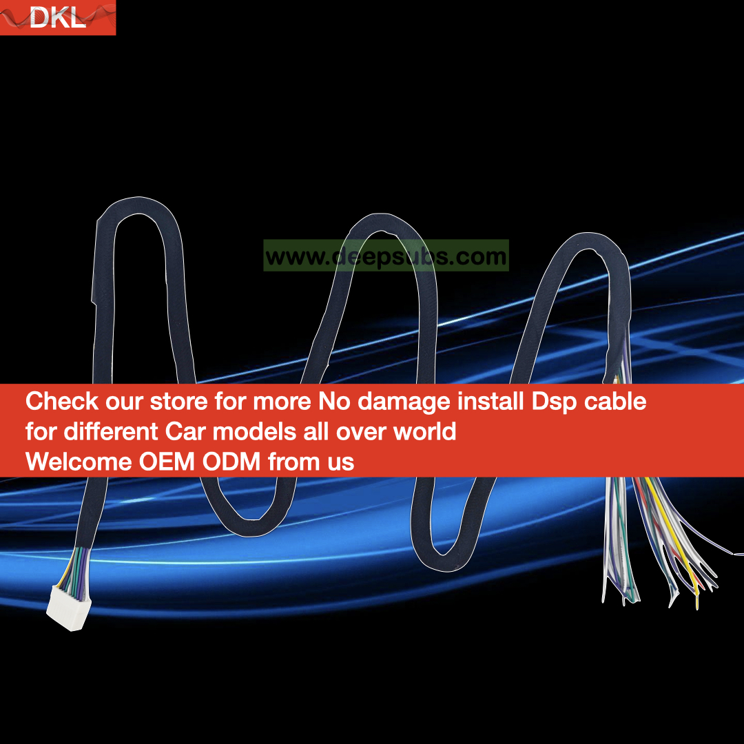 1.5m Universal Car CD Radio Stereo Speaker DSP Power Wire Harness Connector 20 Pin Female Plug Tail Dsp Audio Power Cable - Image 3