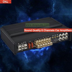 Sound Quality Car Midrange Speakers DSP Amplifier RMS 200W 6 Channels Peak 2400W Fullrange Car Amplifier Class AB