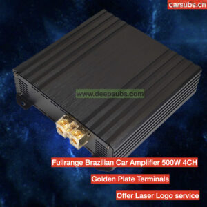 Fullrange Brazilian RMS 500W 4CH Car Amplifier 4CH Subwoofer Speaker Amplifier Midrange Bass Class D Car Amplifier 4 Channels