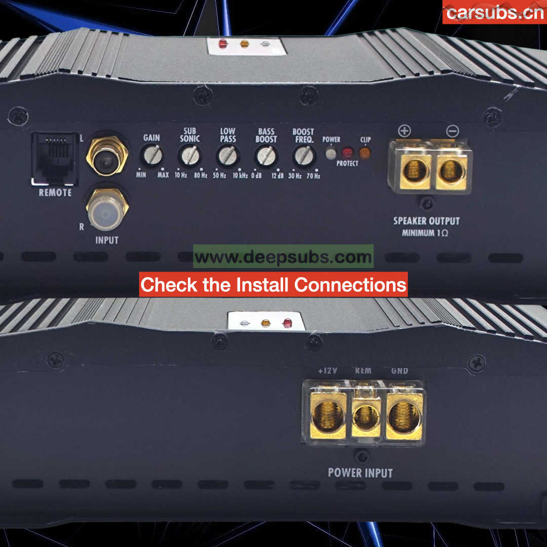 Brazilian 1 Ohm Car Subwoofer Amplifier Class D Midrange Bass RMS 1000W Peak 2000W SPL Strong Bass Monoblock Car Amplifier - Image 3