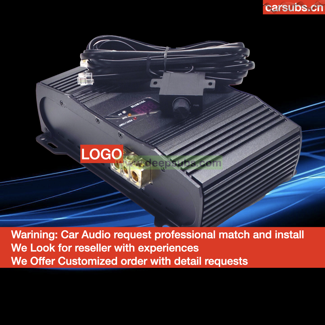 Brazilian 1 Ohm Car Subwoofer Amplifier Class D Midrange Bass RMS 1000W Peak 2000W SPL Strong Bass Monoblock Car Amplifier - Image 5