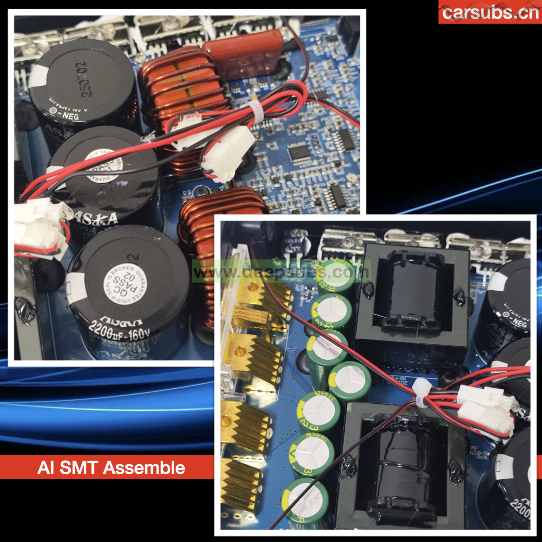 RMS 5000W Brazilian 1 Ohm Car Subwoofer Amplifier Class D Full Range Peak 10000W SPL Strong Bass Monoblock Car Amplifier - Image 4
